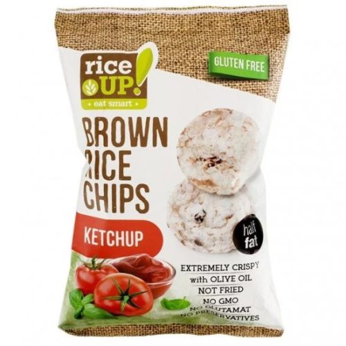 RICE UP CHIPS KETCHUP ÍZŰ 60G#24