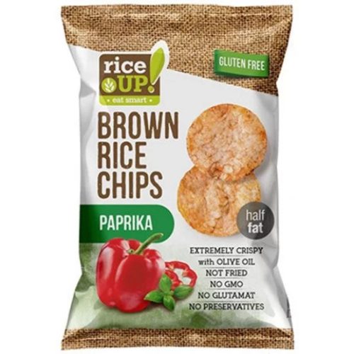 RICE UP CHIPS PAPRIKÁS ÍZŰ 60G#24