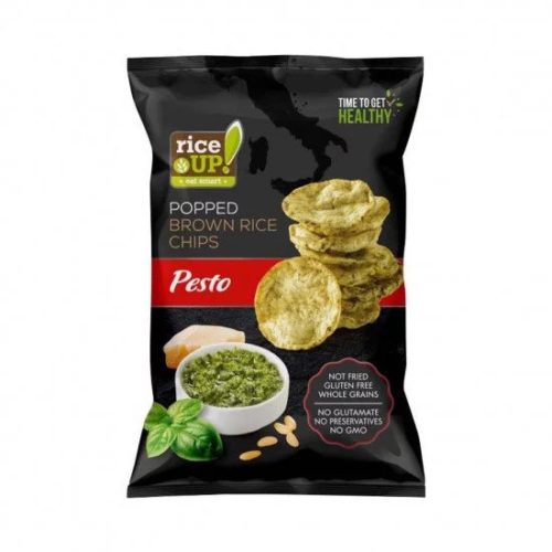 RICE UP CHIPS PESTO ÍZŰ 60G#24