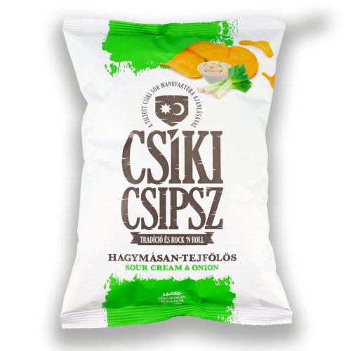 CSÍKI CSIPSZ HAGYMÁSAN TEJFÖLÖS 50G #16