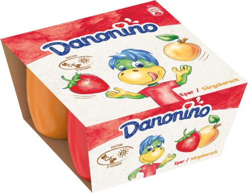 DANONE DANONINO BANÁN-MÁLNA 4X50G #12