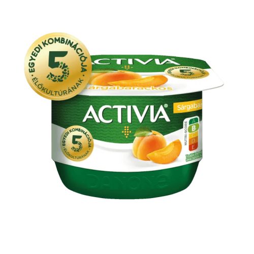 DANONE ACTIVIA SÁRGABARCK 125G #12