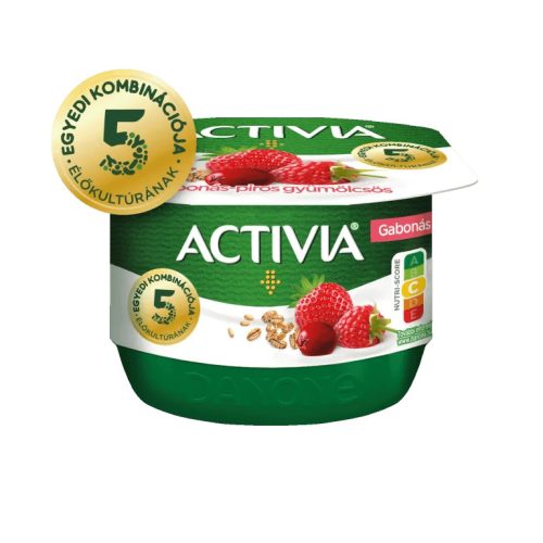 DANONE ACTIVIA PIROSGYÜMÖLCS-GABONA 125G #12