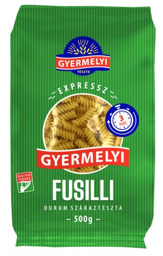 GYERMELYI EXPRESSZ DURUM FUSILLI 500G #10