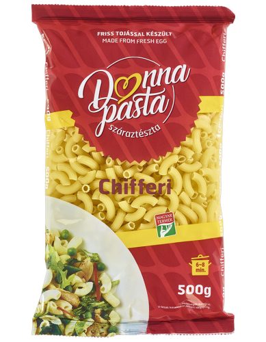 GYERMELYI DONNA PASTA CHIFFERI 1T 500G #20