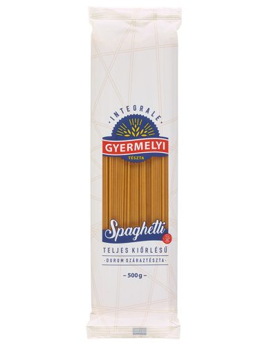 GYERMELYI TELJES KIŐRLÉSŰ SPAGETTI 500G #28