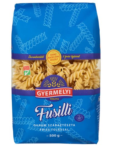 GYERMELYI TELJES KIŐRLÉSŰ FUSILLI 500G #16