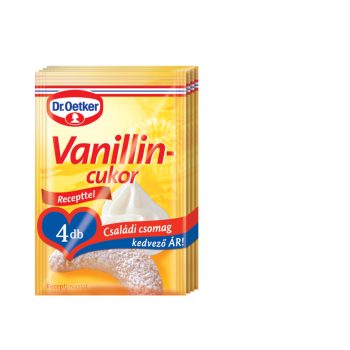DR.OETKER VANILINCUKOR CSALÁDI CSOMAG 4*8G #60