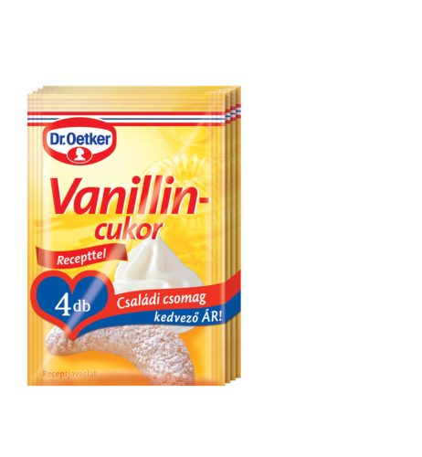 DR.OETKER VANILINCUKOR CSALÁDI CSOMAG 4*8G #60