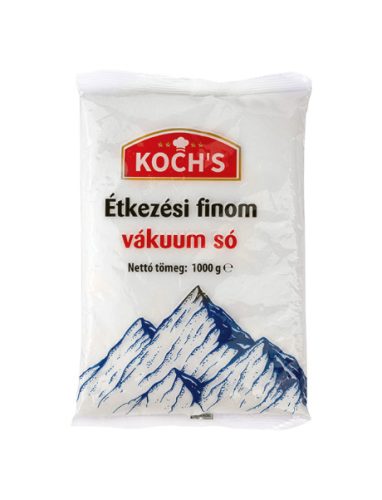 KOCHS ÉTKEZÉSI FINOM VÁKUUM SÓ 1KG #12