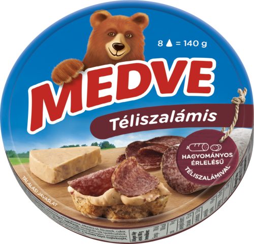 MEDVE DOB. 140G TÉLISZALÁMIS #24