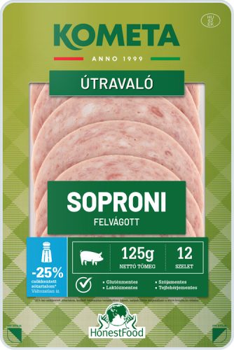 KOMÉTA SZEL. ÚTRAVALÓ SOPRONI FELVÁGOTT 125G #10