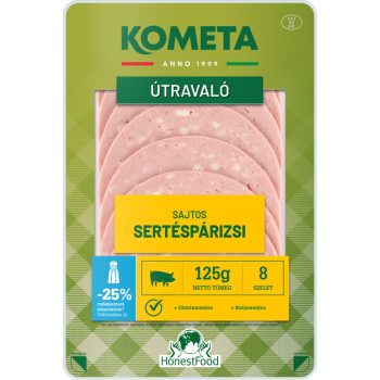 KOMÉTA SZEL. ÚTRAVALÓ SERT.PÁR.SAJTOS 125G #10