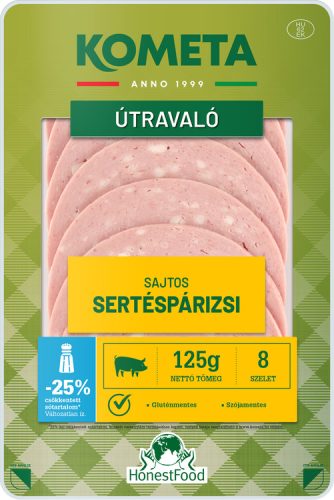 KOMÉTA SZEL. ÚTRAVALÓ SERT.PÁR.SAJTOS 125G #10