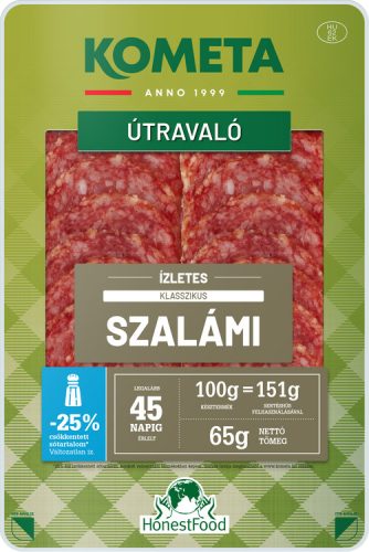 KOMÉTA SZEL. ÚTRAVALÓ ÍZLETES SZALÁMI KL. 65G #10