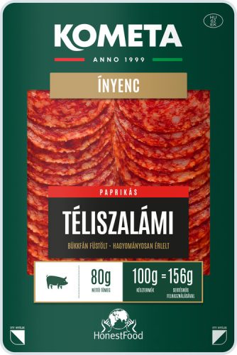 KOMÉTA SZEL. ÍNYENC TÉLISZALÁMI PAPRIKÁS 80G #10