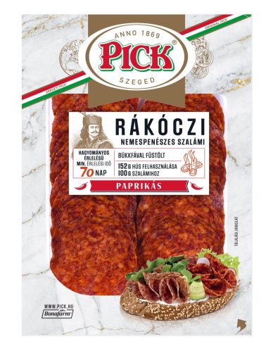 PICK SZEL. RÁKÓCZI PAPRIKÁS SZALÁMI 80G #10