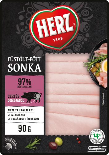 HERZ SZEL. FÜSTÖLT-FŐTT SONKA  90G #10