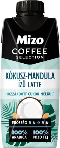 MIZO UHT COFFEE S. KÓKUSZ-MANDULA LATTE 330ML #15