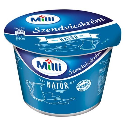 MILLI SZENDVICSKRÉM NATÚR 200G #12