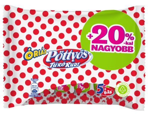 PÖTTYÖS T.R. ÓRIÁS NATÚR ÉT +20% 5X62G #16