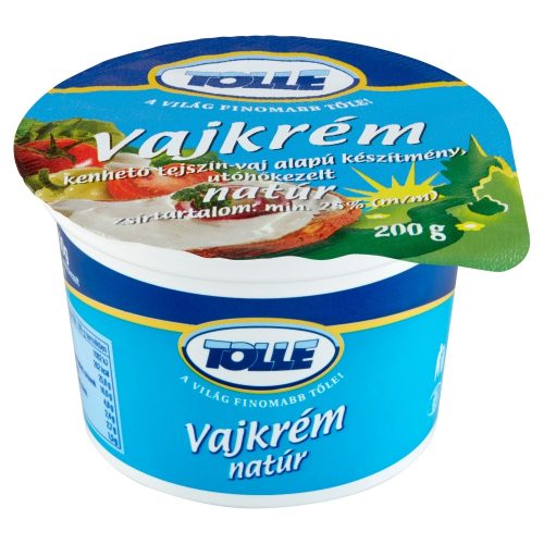 TOLLE VAJKRÉM FÉLZSÍROS NATÚR 200G #12