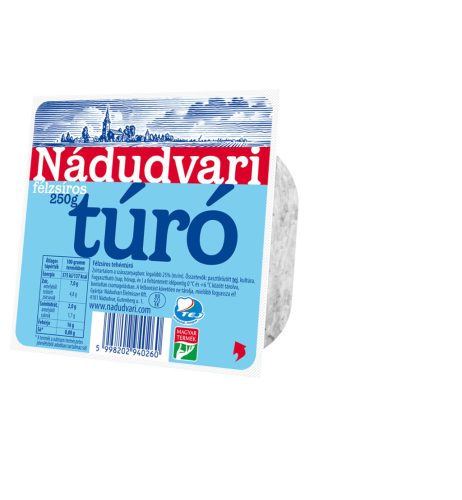 NÁDUDVARI TÚRÓ FÉLZSÍROS 250G #24