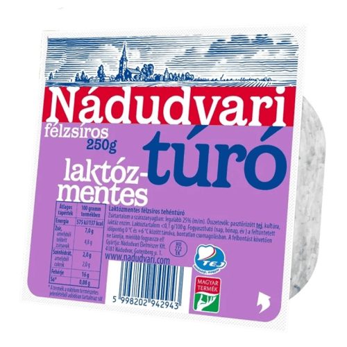 NÁDUDVARI TÚRÓ LAKT.MENTES 250G #12