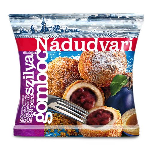 MIRELIT NÁDUDVARI SZILVATÖLTELÉKES GOMBÓC 450G#12