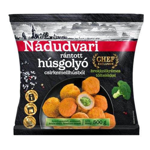 MIRELIT NÁDUDVARI RÁNTOTT HÚSGOLYÓ BROKKOL 500G#10