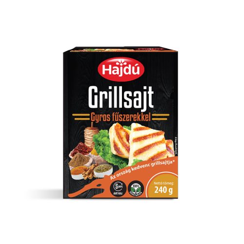 HAJDÚ GRILLSAJT GYROS FŰSZEREKKEL  240g #12