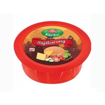 KŐRÖSI FÉLKEMÉNY SAJTKORONG FÜSTÖLT 250G #18