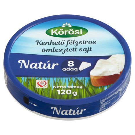 KŐRÖSI KÖRDOBOZOS SAJT NATÚR 120G #32