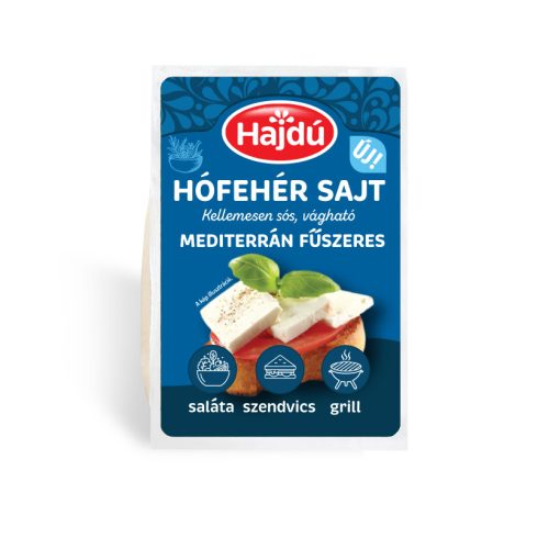 HAJDÚ HÓFEHÉR SAJT MEDITERRÁN 250G #12