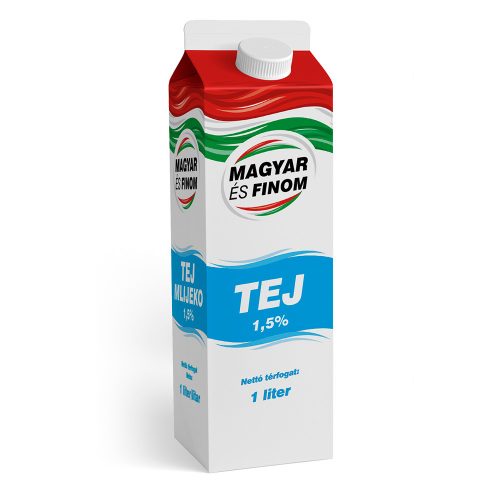 MAGYAR ÉS FINOM ESL TEJ 1,5% 1L #12