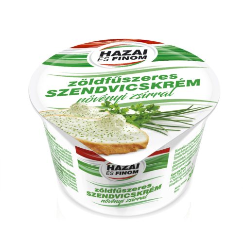 HAZAI ÉS FINOM SZENDVICSKRÉM ZÖLDF. 200G #12