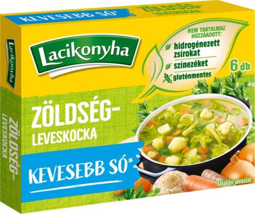 LK. KOCKA ZÖLDSÉGLEVES SÓCSÖKKENTETT 60G #24