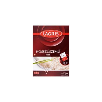 LAGRIS HOSSZÚSZEMŰ RIZS 2x125G#20