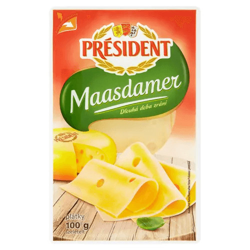 PRESIDENT SZEL.MAASDAMER SAJT 100G #10