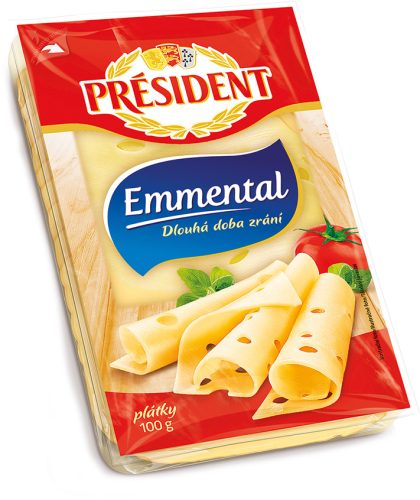 PRESIDENT SZEL.EMMENTAL SAJT 100G #10