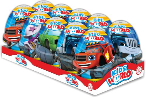 TOJÁS KIDS WORLD PUDING FIGURÁVAL 70G#10